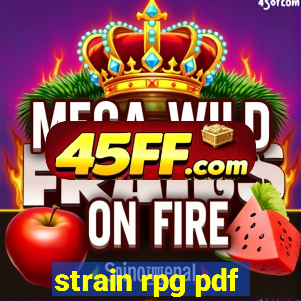 strain rpg pdf